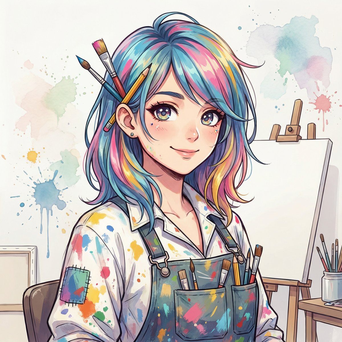 四虎视频动漫原画师林彩绘